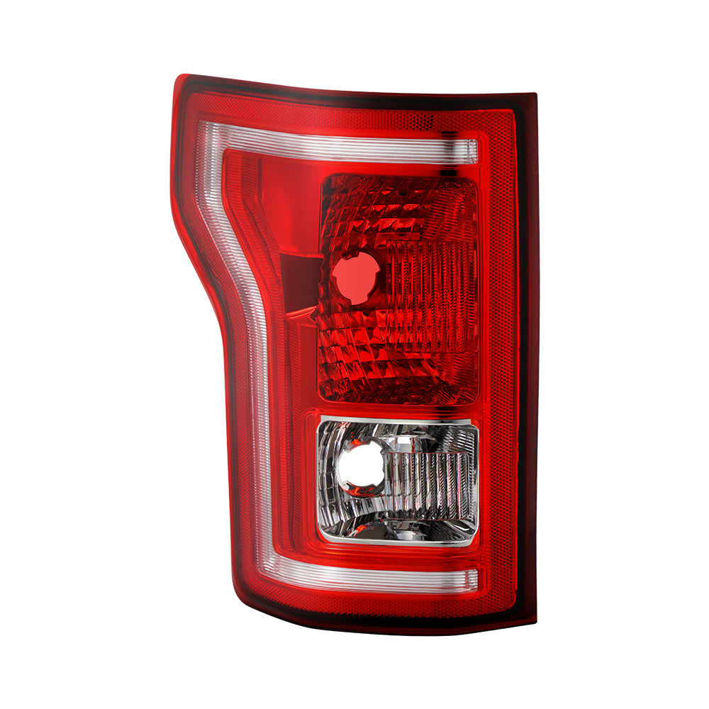 XTUNE POWER 9950827 Ford F150 15 17 Halogen (No Blindsport) Tail Light Signal 3157(Not Included) ; Reverse W21W(Not Included) ; Brake 3157(Not Included) OE Left