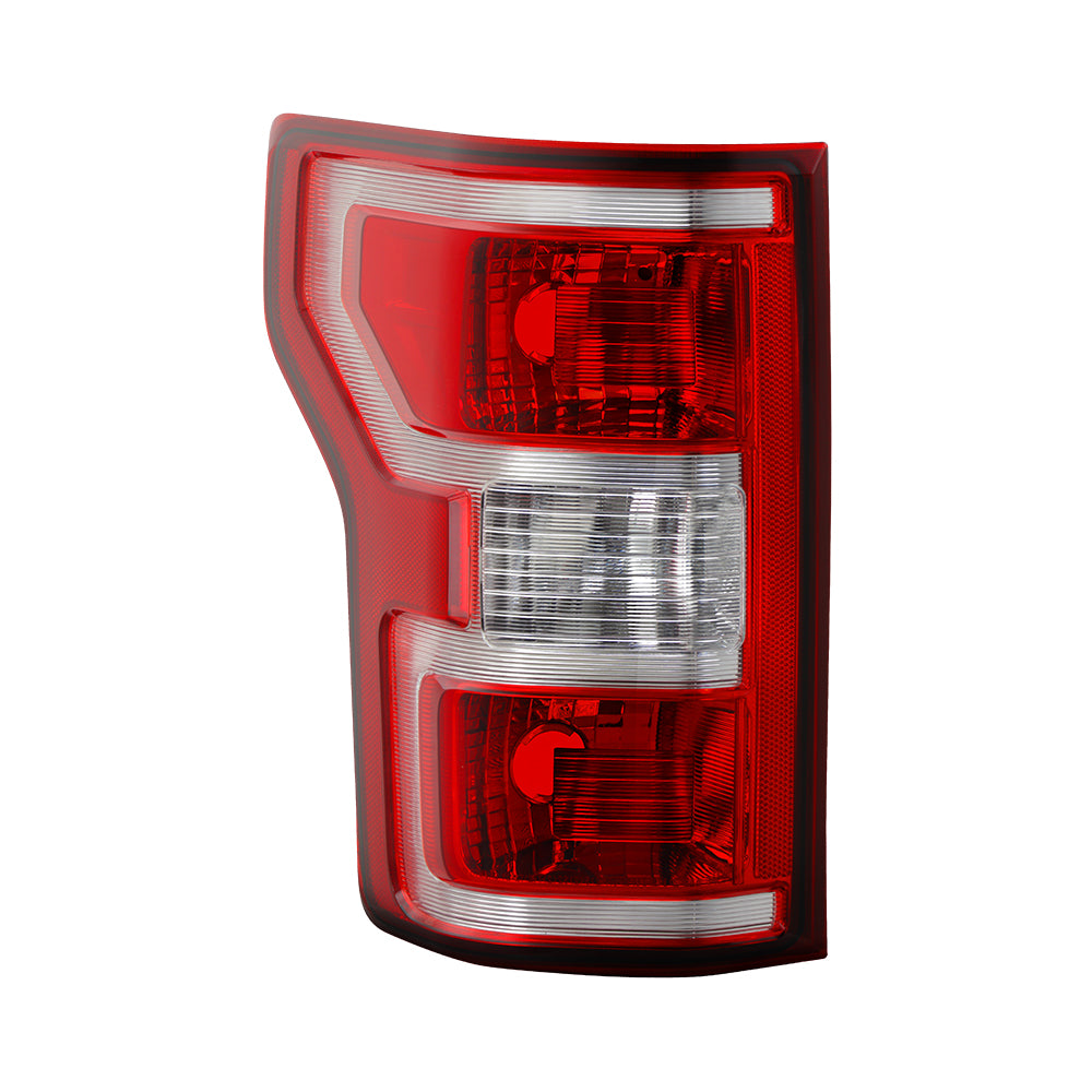 XTUNE POWER 9950858 Ford F150 18 20 Halogen (No Blindsport) Tail Light Signal 3157(Not Included) ; Reverse 3157(Not Included) ; Brake 3157(Not Included) OE Left