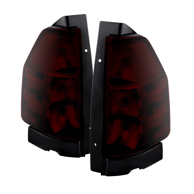 XTUNE POWER 9029844 GMC Envoy 02 09 OEM Style Tail Lights Red Smoked