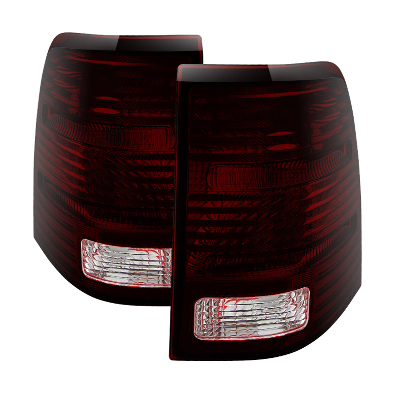 XTUNE POWER 9029837 Ford Explorer 02 05 4Door (excluding Sport Trac Models ) OEM Style Tail Lights Red Smoked