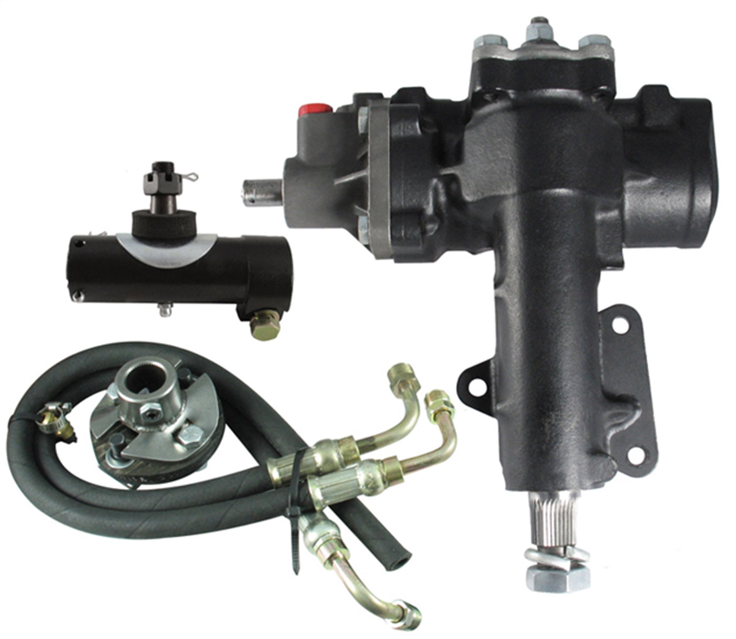 Borgeson Power Steering Conversion Kit. 63-66 Corvette with factory P/S 12.7:1 ratio. 999031