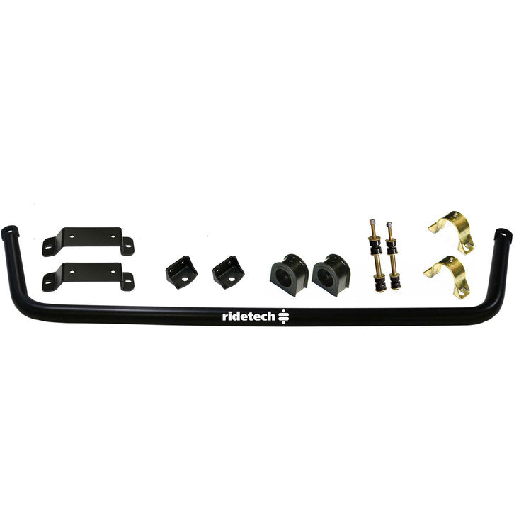 Ridetech Front sway bar for 1973-1987 C10. For use with stock arms or Ridetech arms. 11369120
