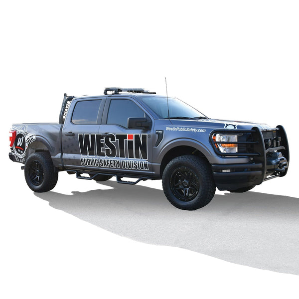 Westin Automotive 20-13945 Outlaw Drop Nerf Step Bars Textured Black