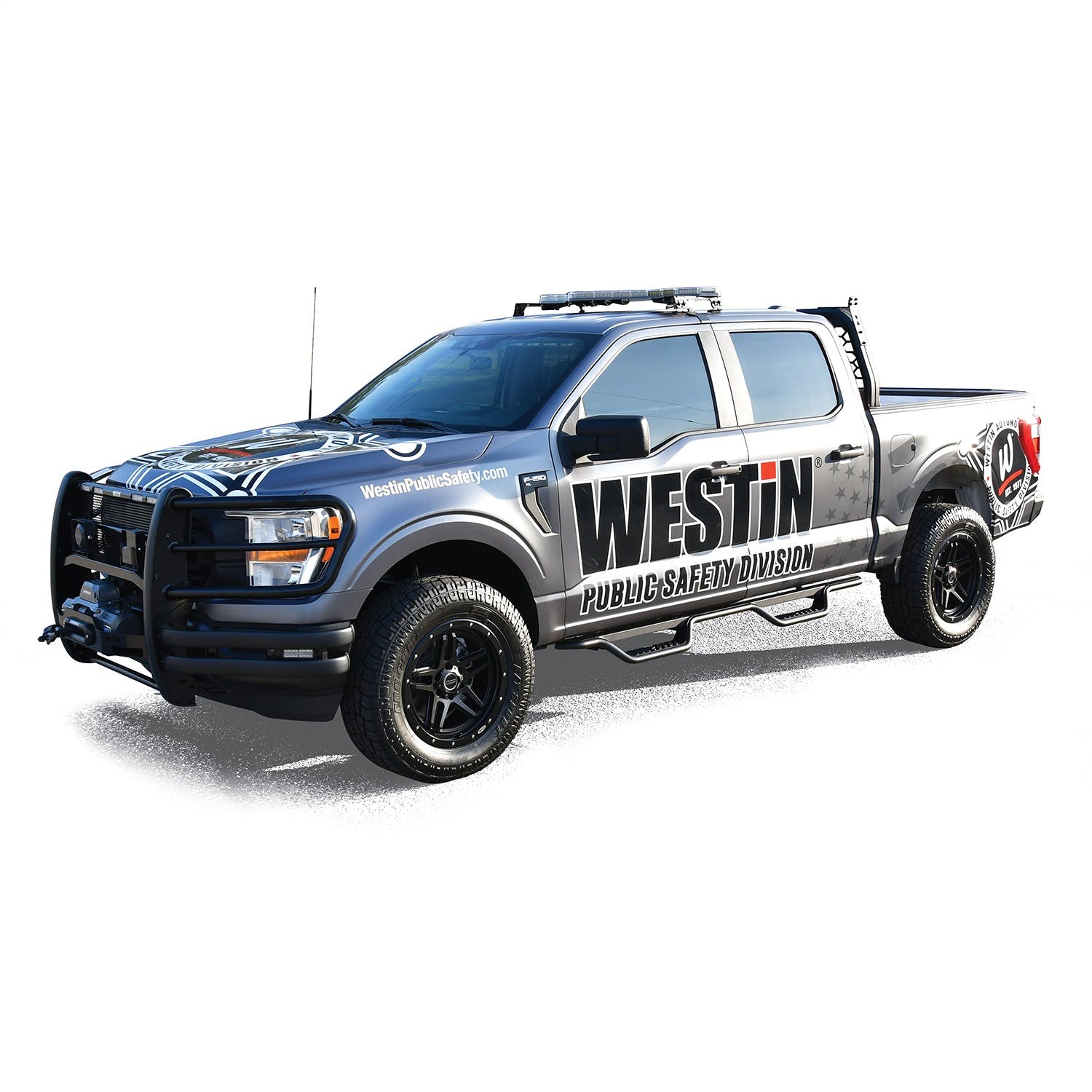 Westin Automotive 20-13945 Outlaw Drop Nerf Step Bars Textured Black