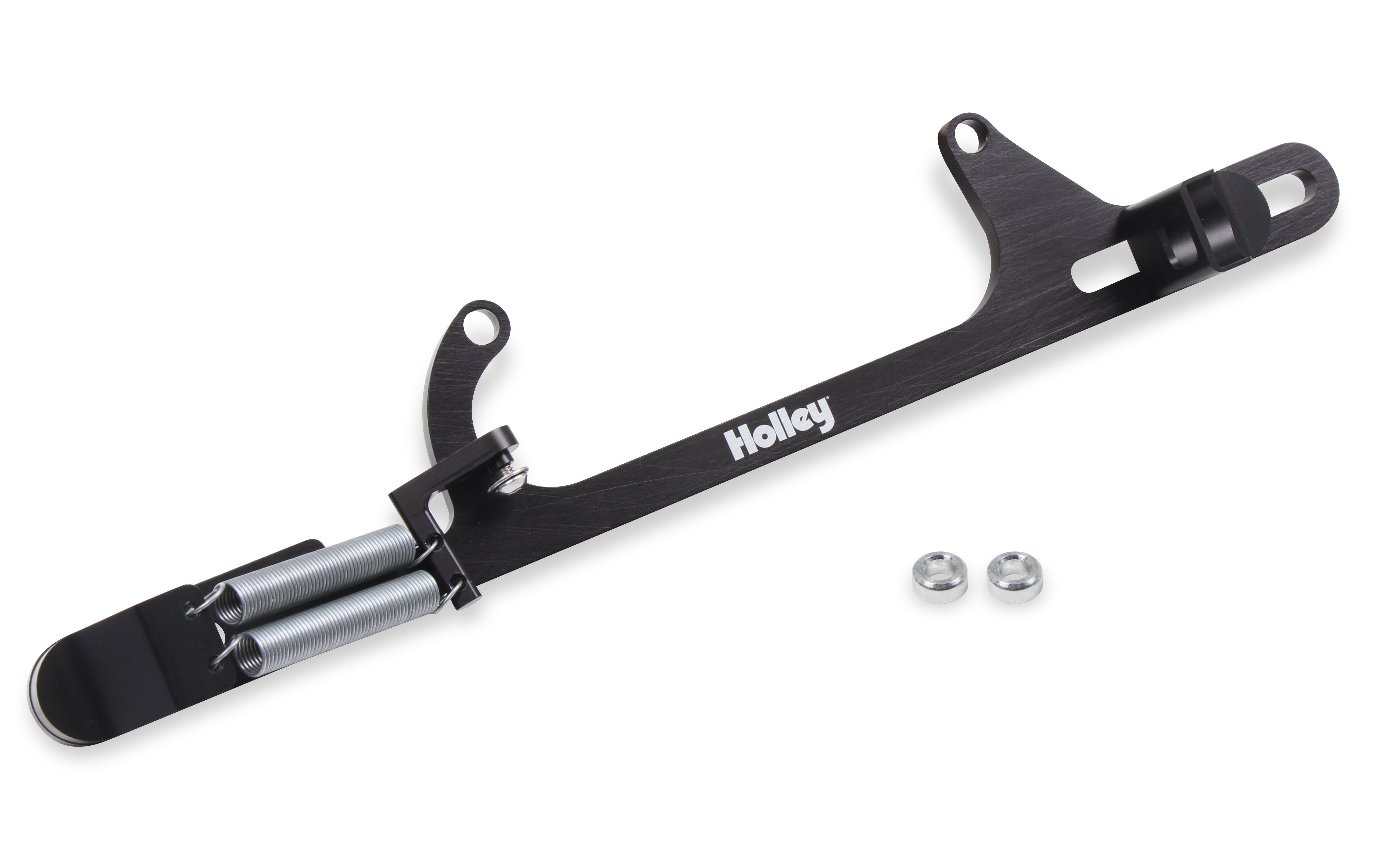 Holley 20-266 BLACK TBRKT FITS 4500 CARB GM CABLE