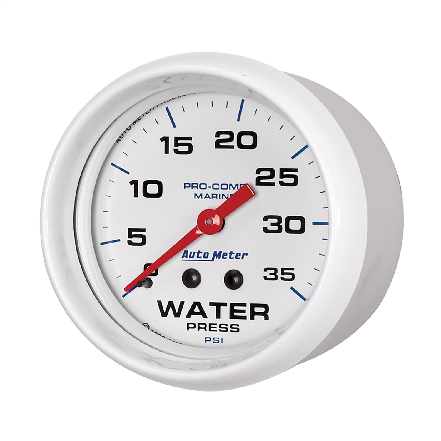 AutoMeter Products 200773 Marine Mechanical Water Pressure Gauge