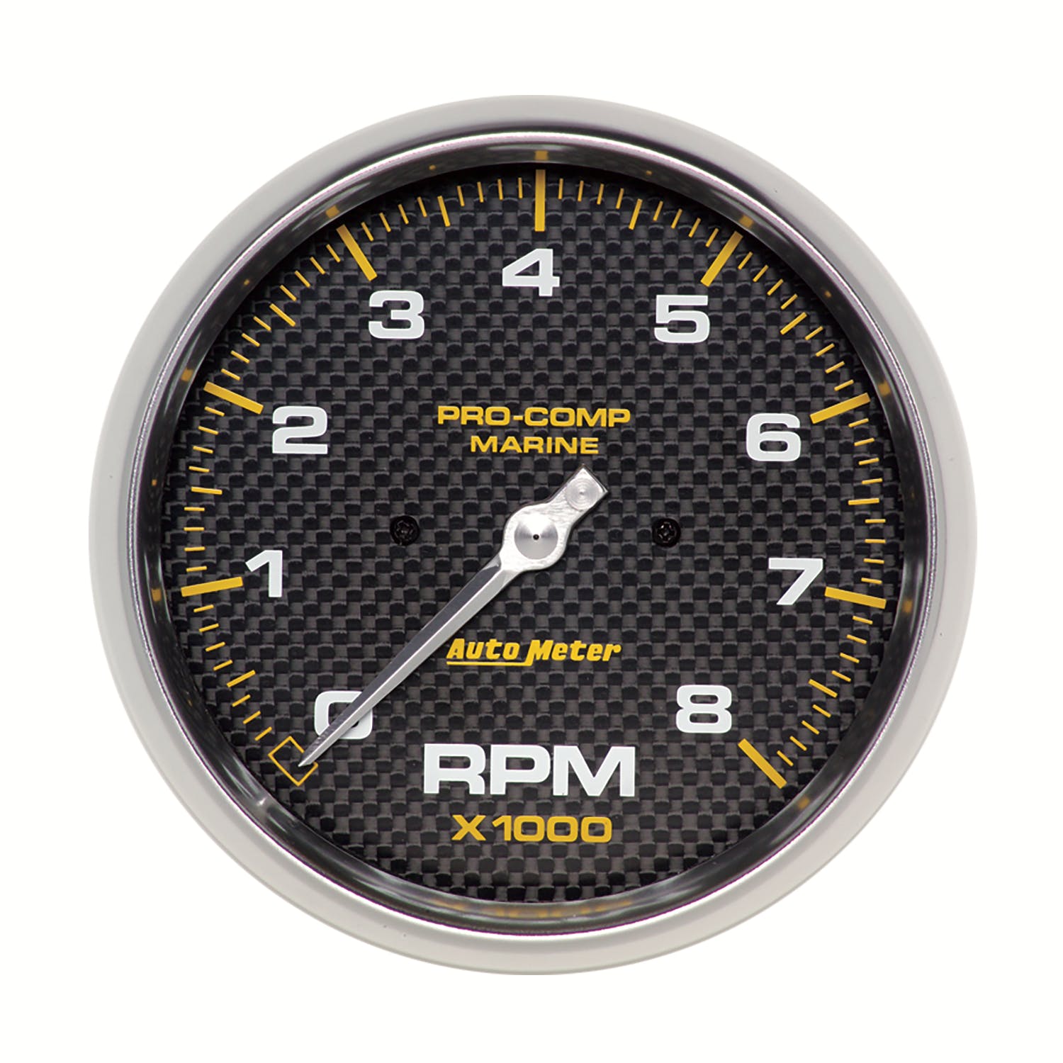 AutoMeter Products 200797-40 Gauge; Tachometer; 5in.; 8k RPM; Marine Carbon Fiber