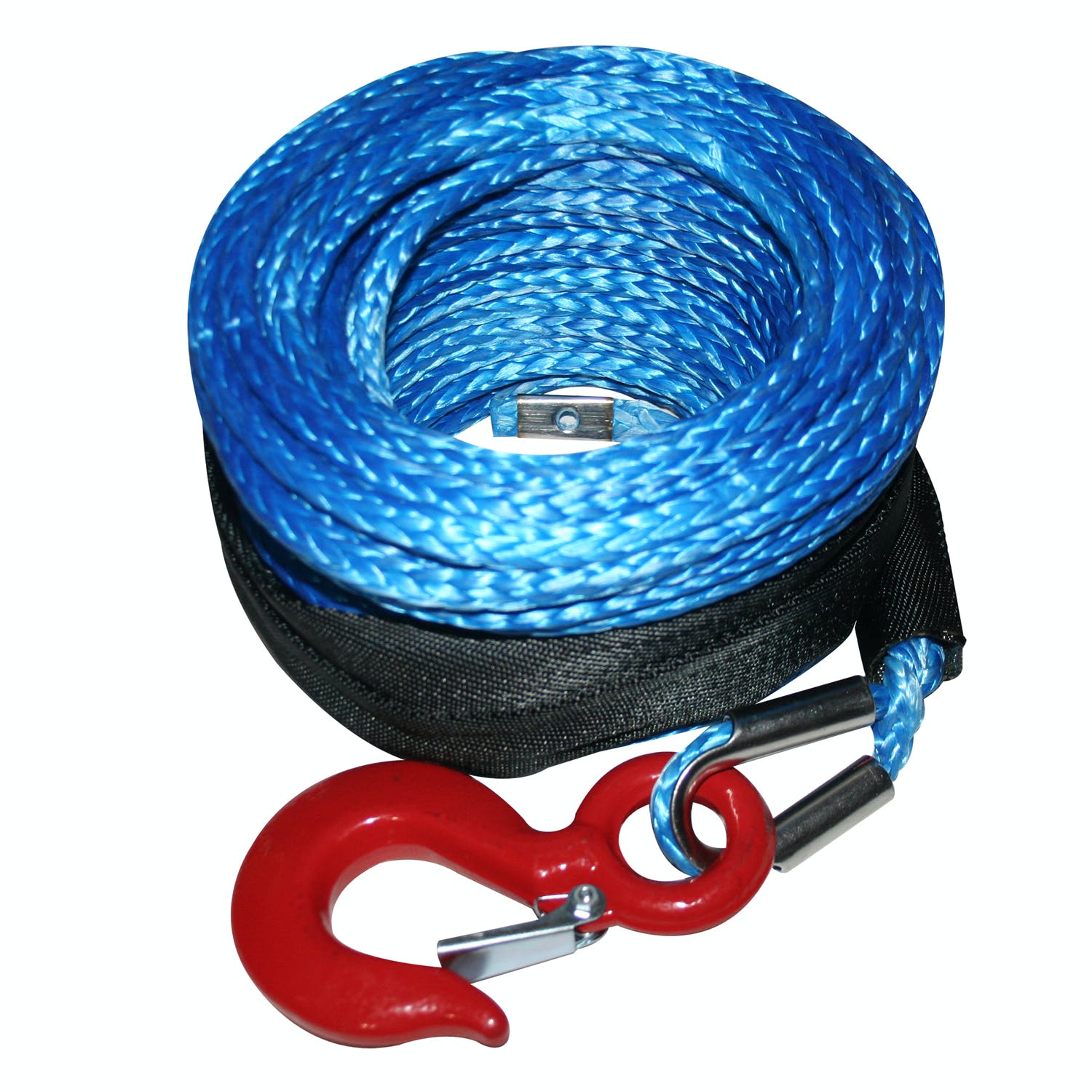 Bulldog Winch Co LLC 20082 Synthetic Rope 8mm x 100ft, up to 8k Winch