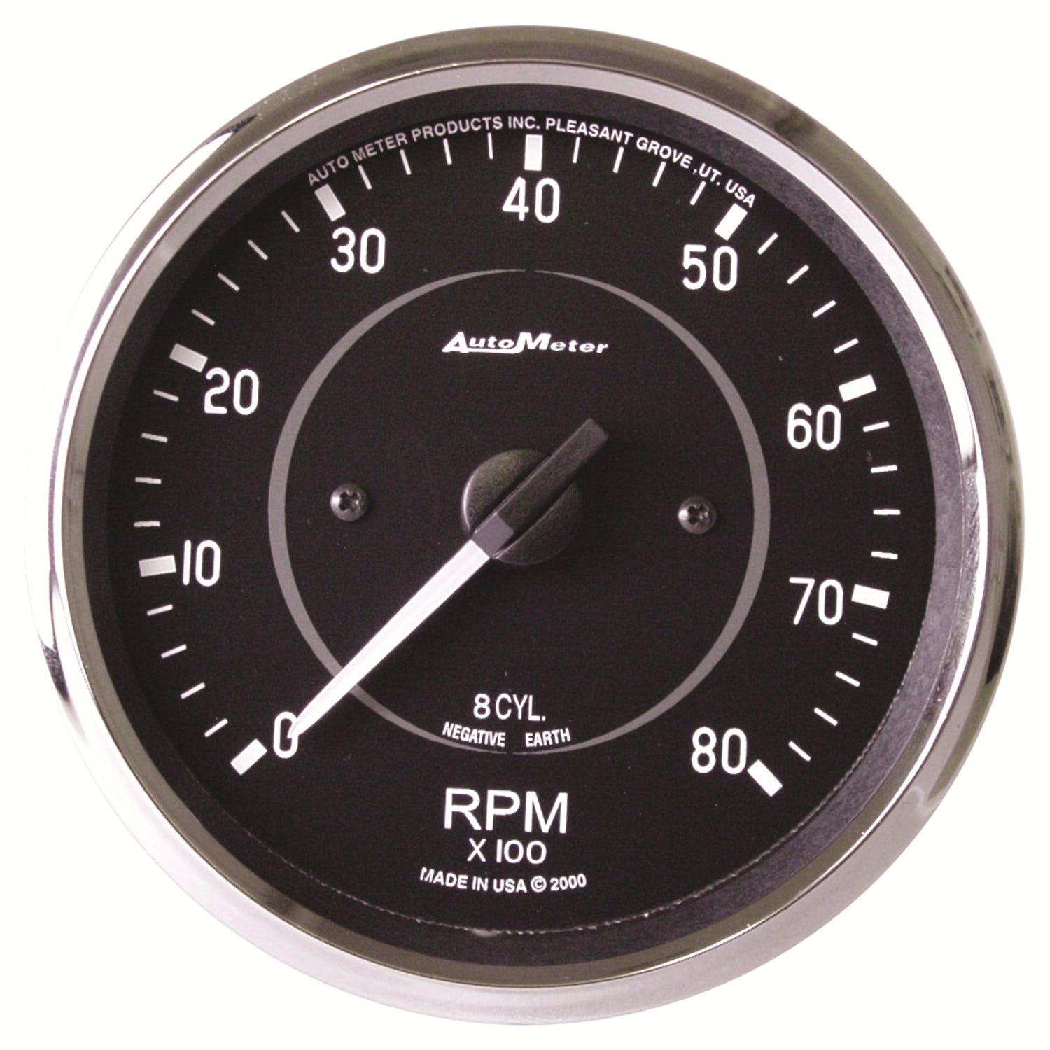 AutoMeter Products 201004 Gauge; Tachometer; 4in.; 8k RPM; In-Dash (8 CYL Only!); Cobra