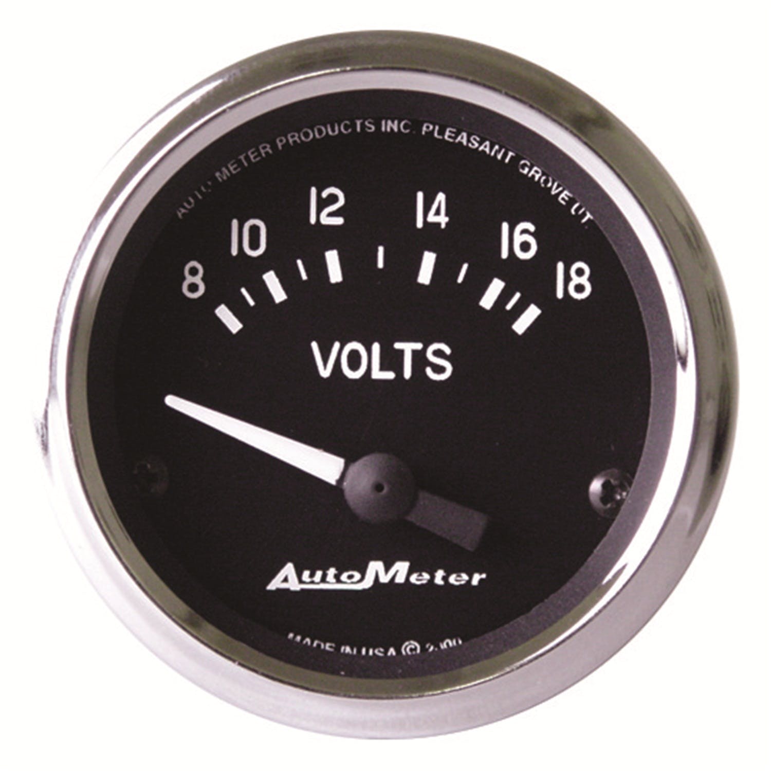 AutoMeter Products 201009 2-1/16in Voltmeter 8-18 Volts 427 Series