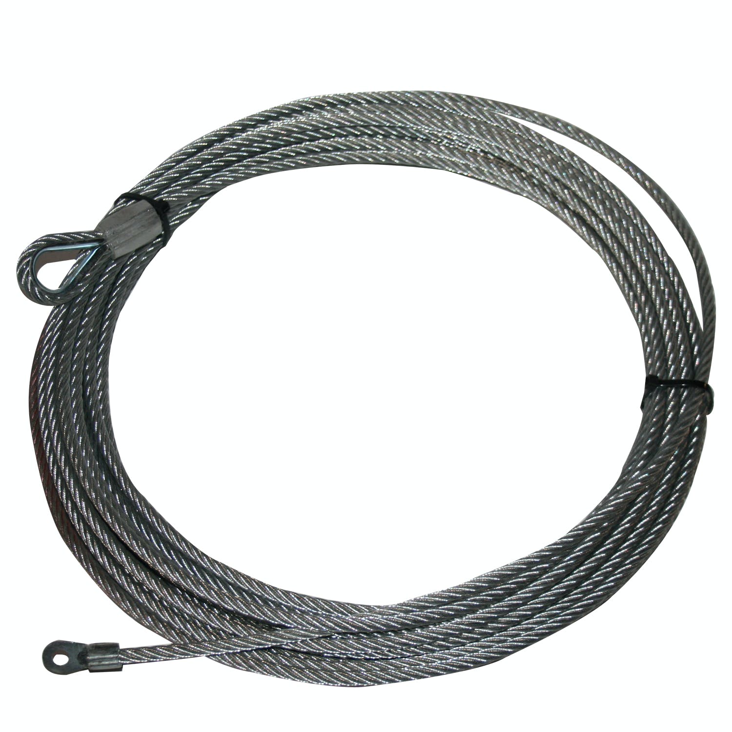 Bulldog Winch Co LLC 20213 Wire Rope 10029 9/32 x 55 (7.2mm x 16.8m)