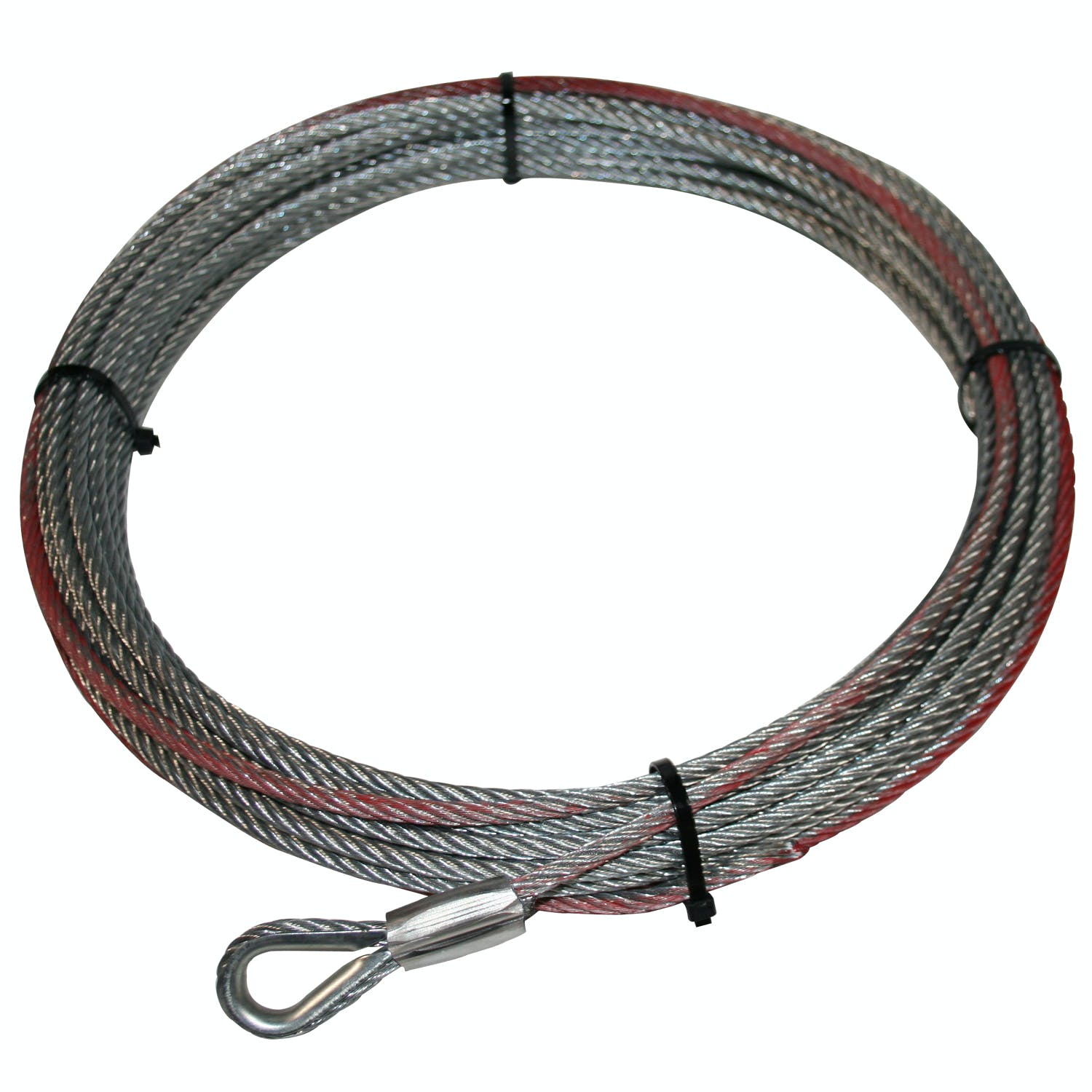 Bulldog Winch Co LLC 20250 Wire Rope for 15022 6k 6.4mmx55