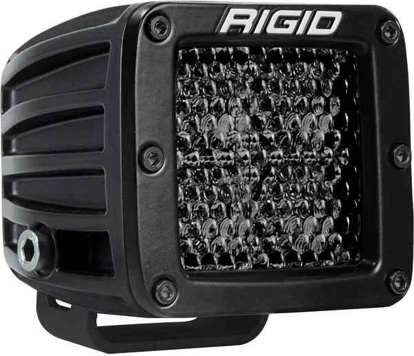 RIGID Industries 202513BLK D-Series Pro Spot Diffused Midnight Surface Mount | Pair