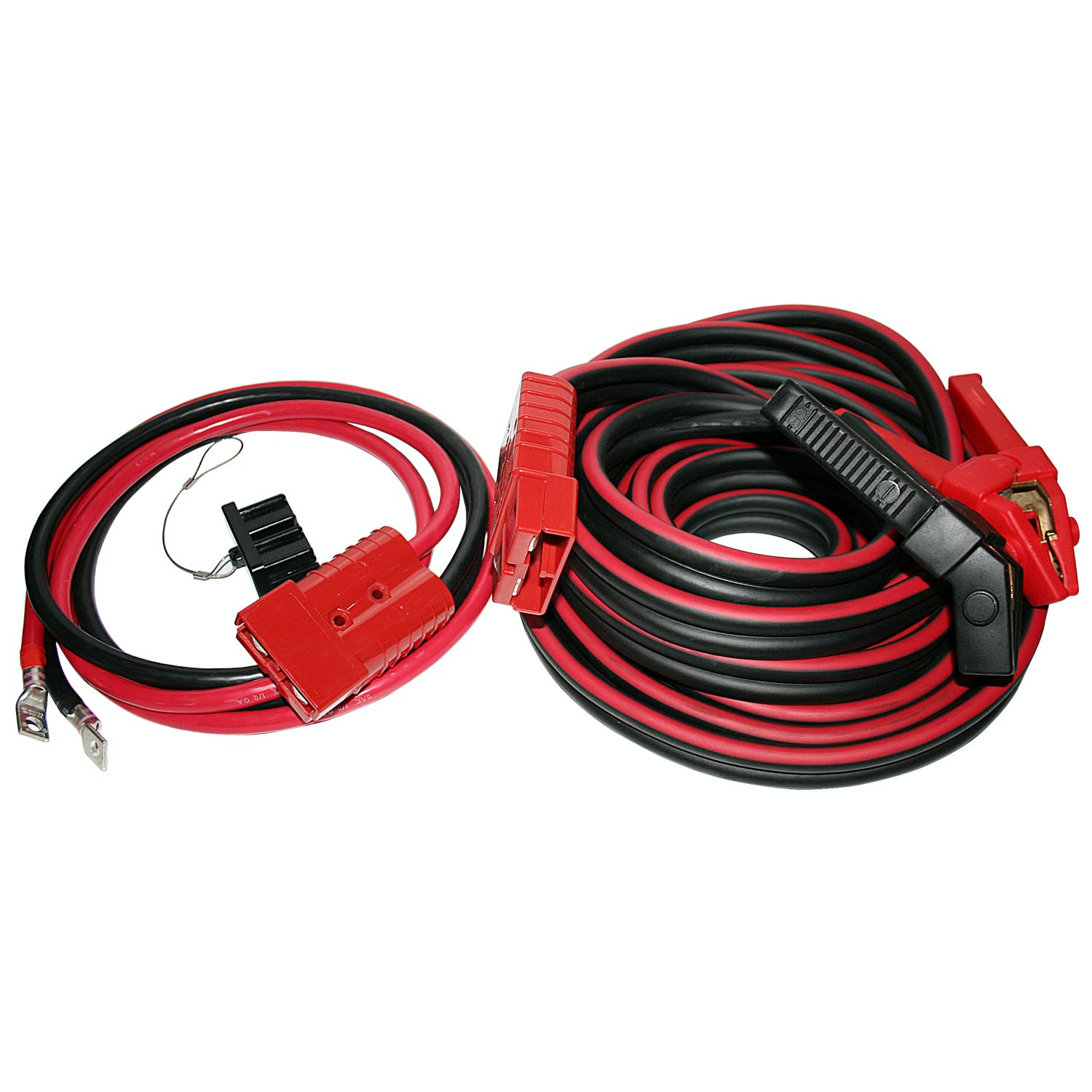Bulldog Winch Co LLC 20334 Booster Cable Set, 25ft x 1/0ga with Quick Connects