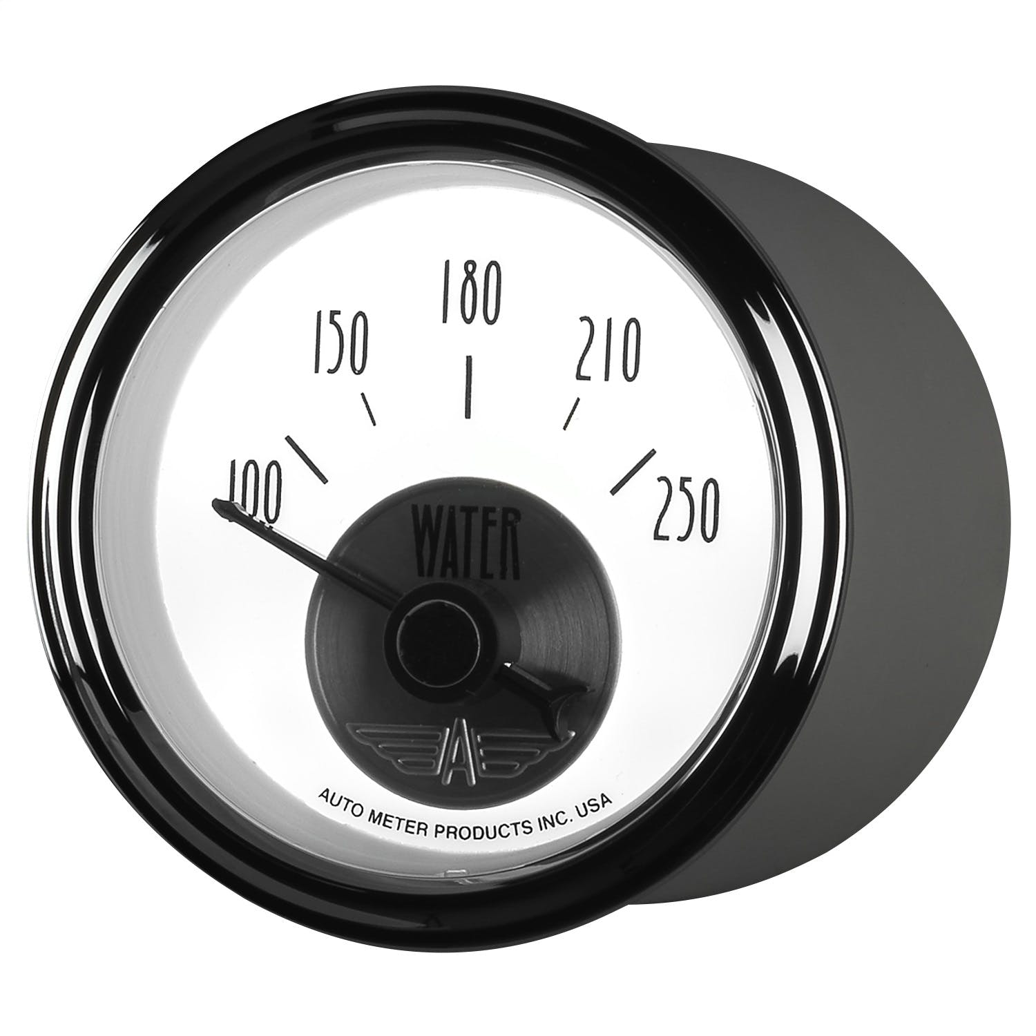 AutoMeter Products 2039 Gauge; Water Temp; 2 1/16in.; 250° F; Elec; Prestige Pearl