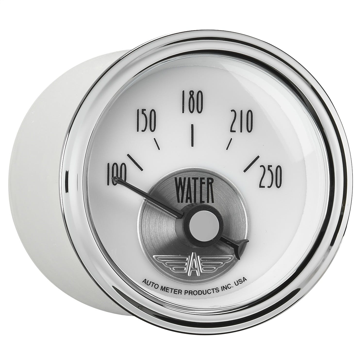 AutoMeter Products 2039 Gauge; Water Temp; 2 1/16in.; 250° F; Elec; Prestige Pearl