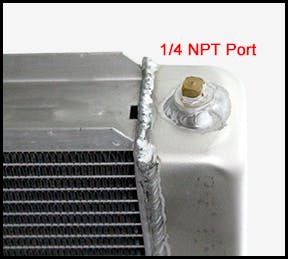 Northern Radiator 204100BC 20 X 16 Overall With High Flow Oil Cooler