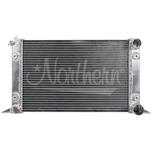 Northern Radiator 204112 Scirocco-Style Drag Race All Aluminum Radiator with Filler Neck