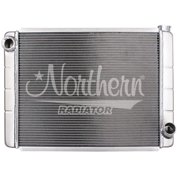 Northern Radiator 204123 Race Pro Radiator - 28 x 19 GM Radiator With Threaded Inlet Connection