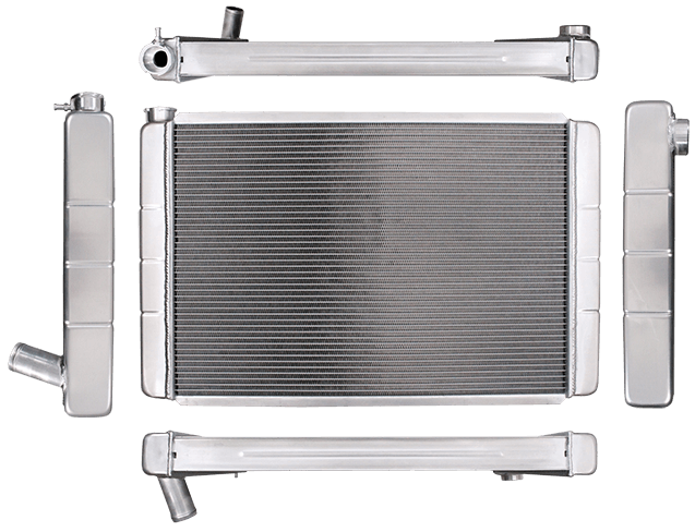 Northern Radiator 204125 Race Pro Radiator - 31 x 19 GM Radiator With Threaded Inlet Connection