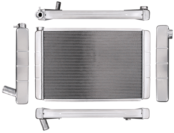 Northern Radiator 204125 Race Pro Radiator - 31 x 19 GM Radiator With Threaded Inlet Connection