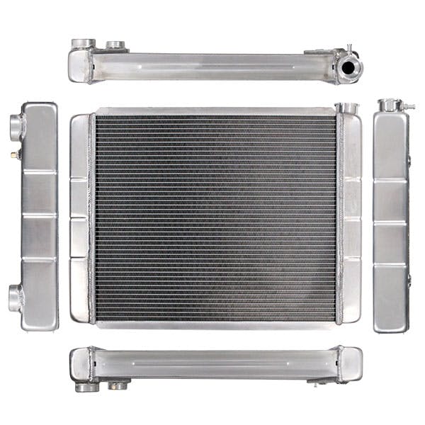 Northern Radiator 204128 Race Pro Radiator - 26 x 19 Double Pass LS Conversion With Threaded Connections