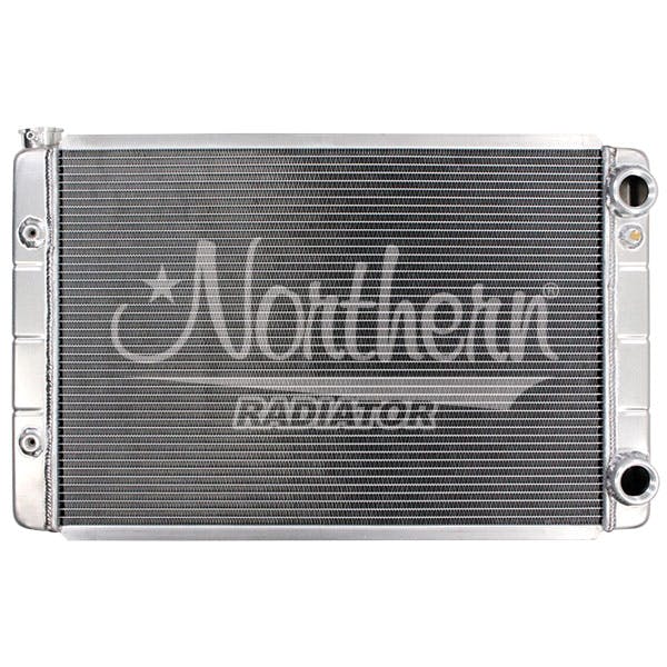 Northern Radiator 204130 Race Pro Radiator - 31 x 19 Double Pass LS Conversion With Threaded Connections