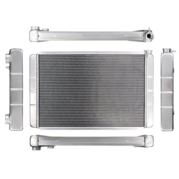 Northern Radiator 204130 Race Pro Radiator - 31 x 19 Double Pass LS Conversion With Threaded Connections
