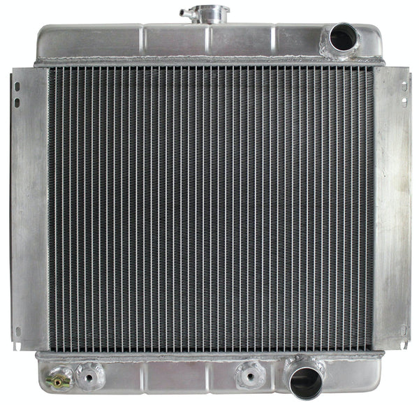 Northern Radiator 205214 Muscle Car Radiator - 19 3/4 21 7/8 x 2 1/2 - Outlet Passenger Side