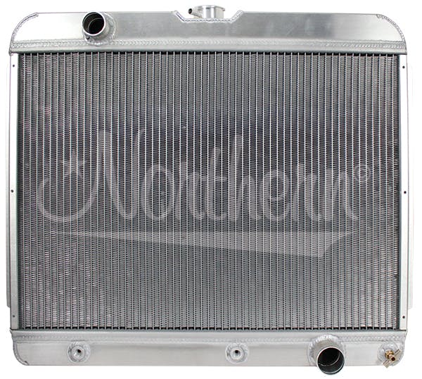 Northern Radiator 205217 Muscle Car Radiator - DOWNFLOW - 22 3/8 x 25 3/8 x 3 1/8