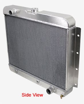 Northern Radiator 205217 Muscle Car Radiator - DOWNFLOW - 22 3/8 x 25 3/8 x 3 1/8