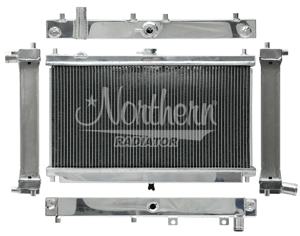 Northern Radiator 205235 Sport Compact Radiator - 15 3/4 x 26 1/8 x 2 1/2