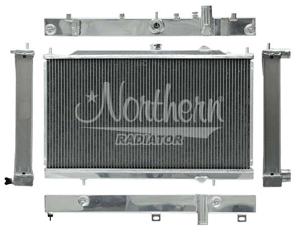 Northern Radiator 205239 Sport Compact Radiator - 17 1/4 x 27 7/8 x 2 1/2