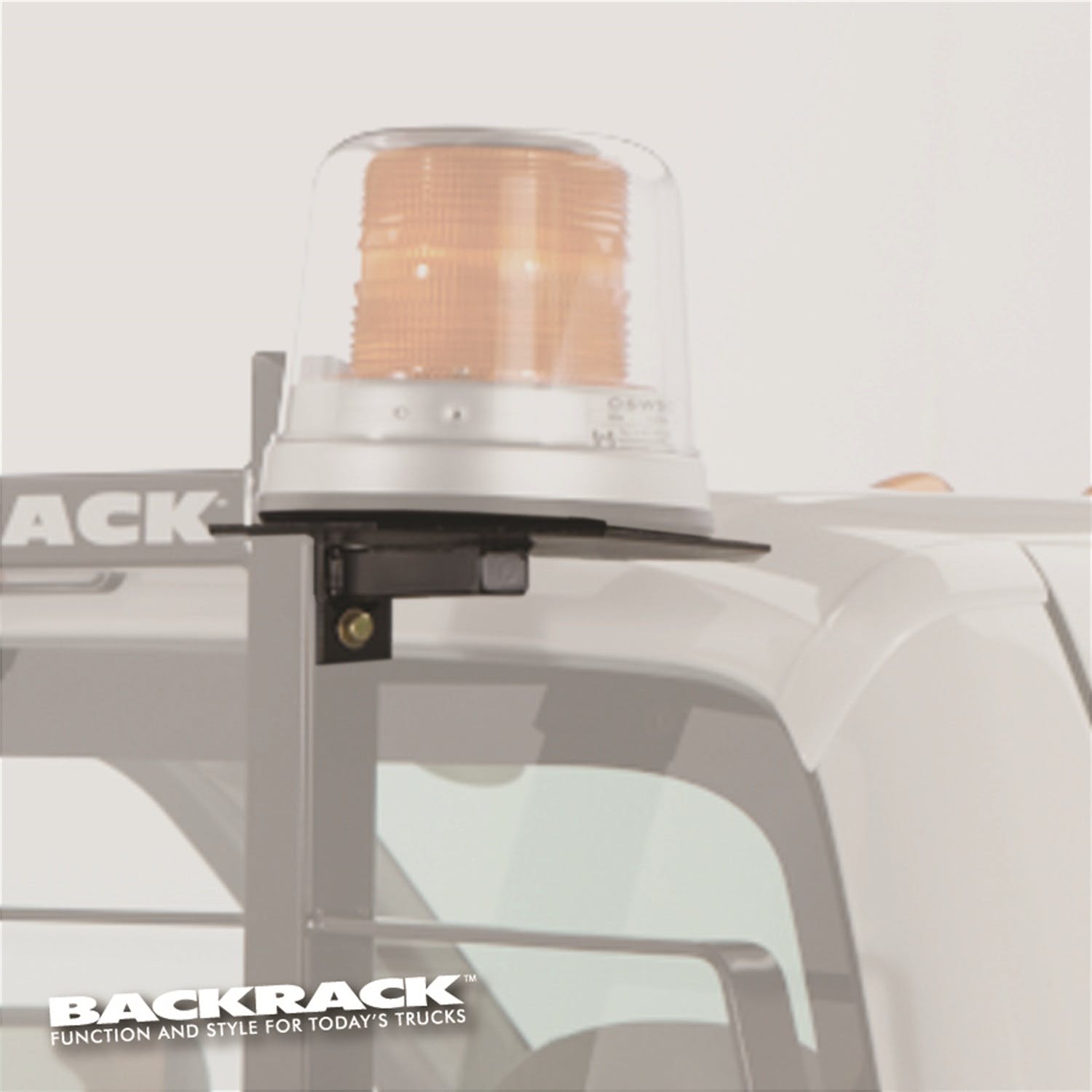 BACKRACK 91003 Light Bracket 10-1/2 Base, Passenger Side