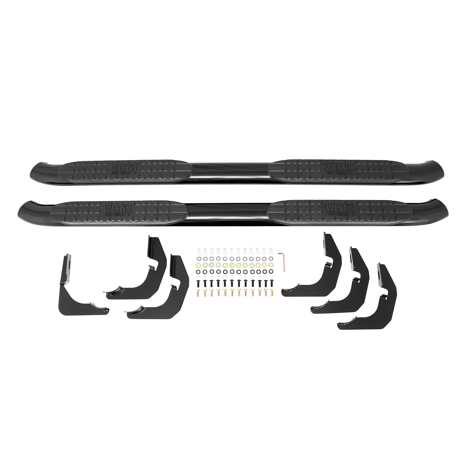 Westin Automotive 21-21315 Pro Traxx 4 Oval Nerf Step Bars Black