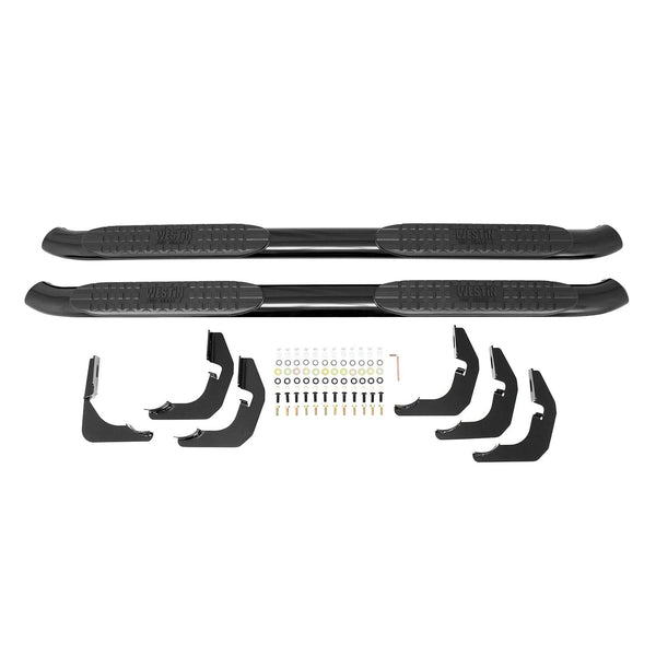 Westin Automotive 21-21315 Pro Traxx 4 Oval Nerf Step Bars Black