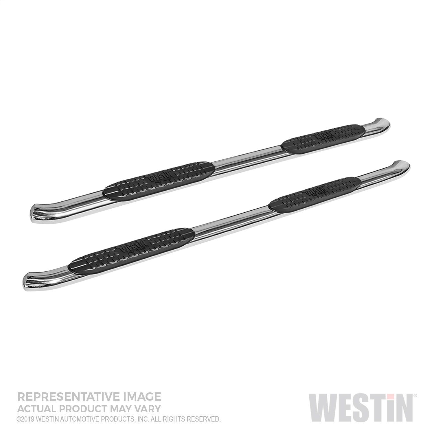 Westin Automotive 21-22670 Pro Traxx 4 Oval Nerf Step Bars Stainless Steel