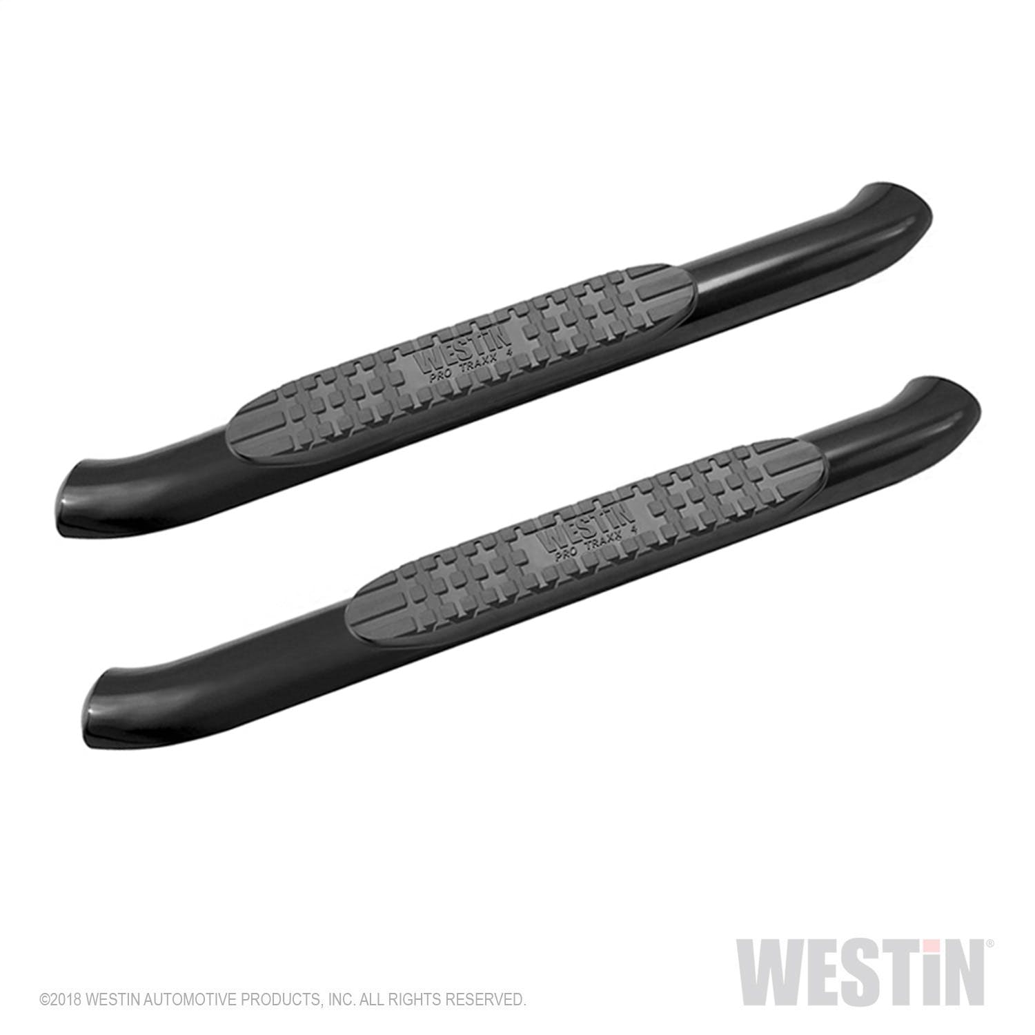 Westin Automotive 21-24055 Pro Traxx 4 Oval Nerf Step Bars Textured Black