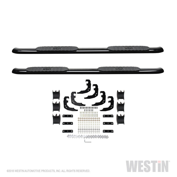 Westin Automotive 21-24085 Pro Traxx 4 Oval Nerf Step Bars Black