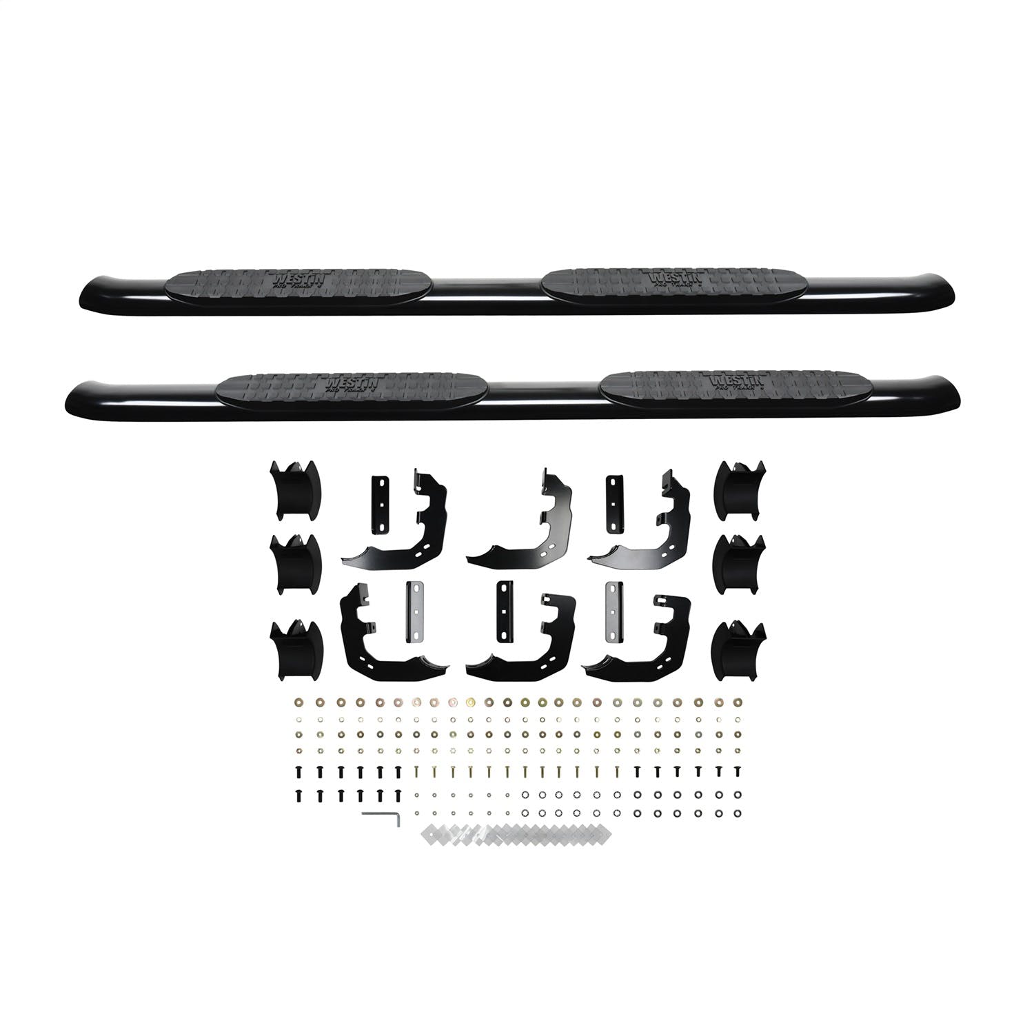 Westin Automotive 21-24095 Pro Traxx 4 Oval Nerf Step Bars Black