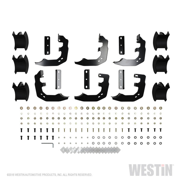 Westin Automotive 21-24095 Pro Traxx 4 Oval Nerf Step Bars Black