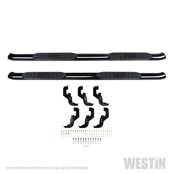 Westin Automotive 21-24135 Pro Traxx 4 Oval Nerf Step Bars Black