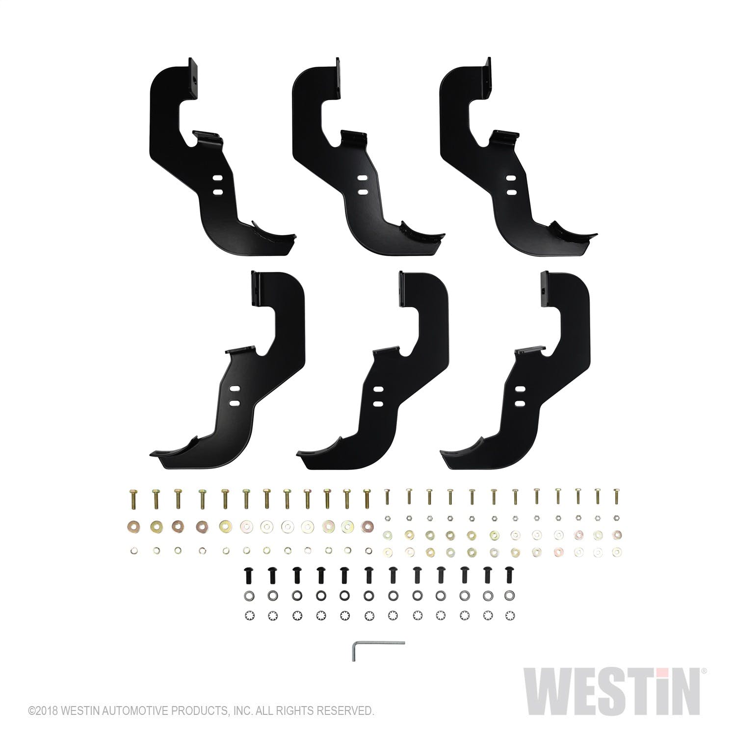 Westin Automotive 21-24135 Pro Traxx 4 Oval Nerf Step Bars Black