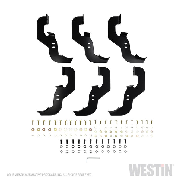 Westin Automotive 21-24135 Pro Traxx 4 Oval Nerf Step Bars Black