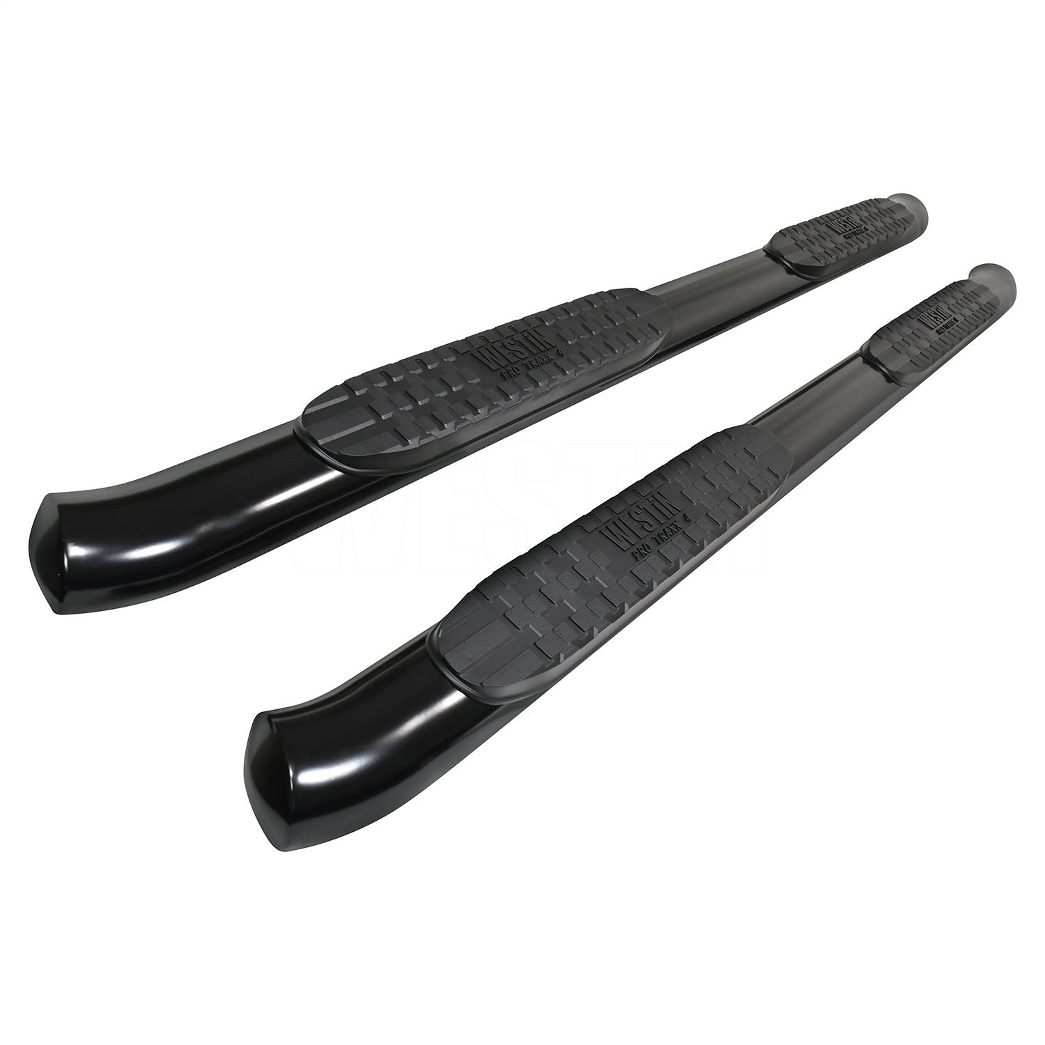 Westin Automotive 21-24225 PRO TRAXX 4 Oval Nerf Step Bars, Black