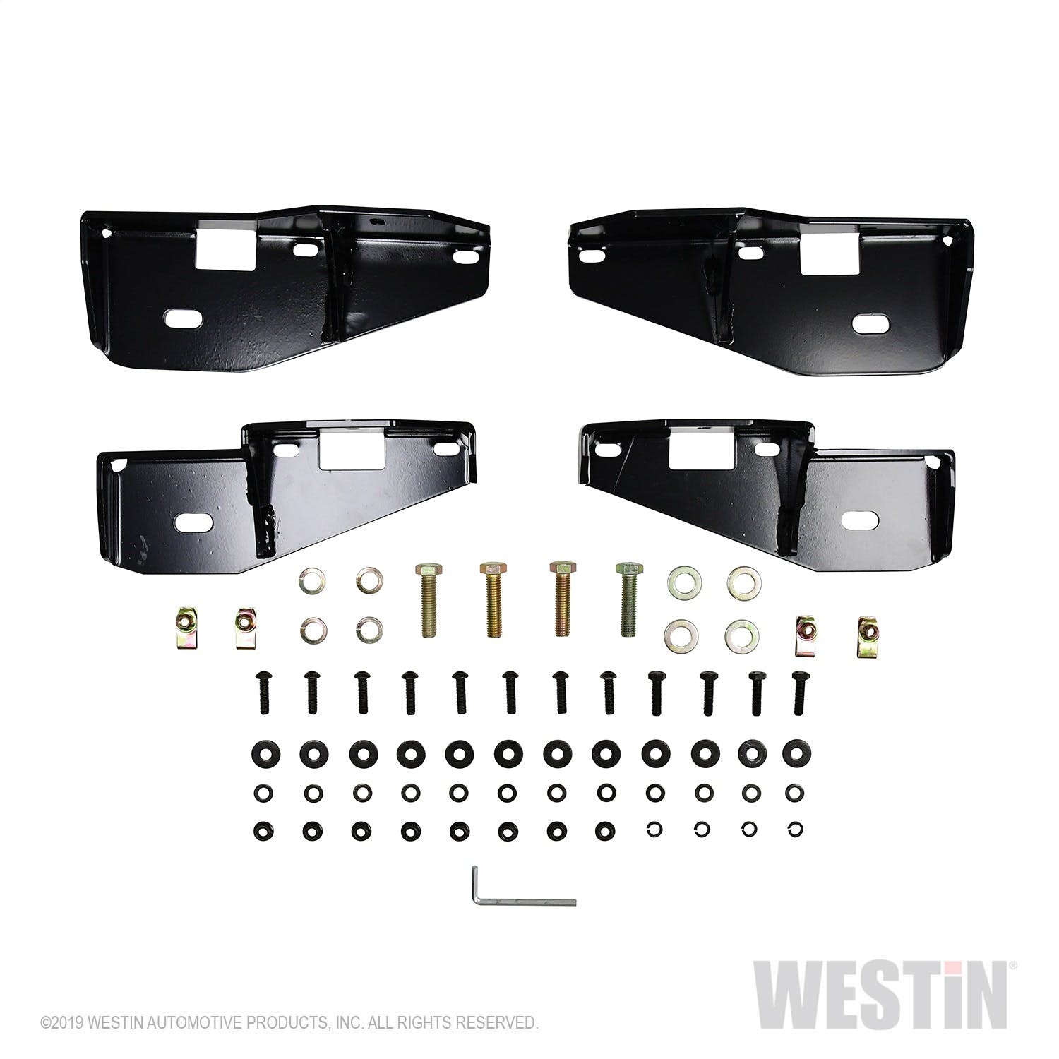 Westin Automotive 21-4065 Platinum 4 Oval Nerf Step Bars Textured Black