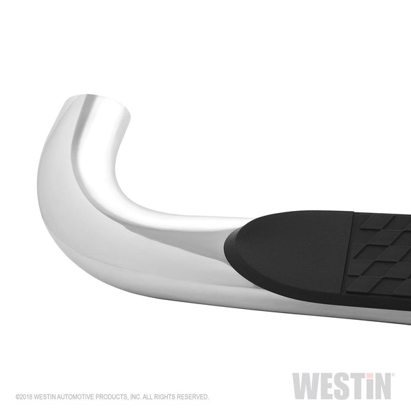 Westin Automotive 21-4080 Platinum 4 Oval Nerf Step Bars Stainless Steel