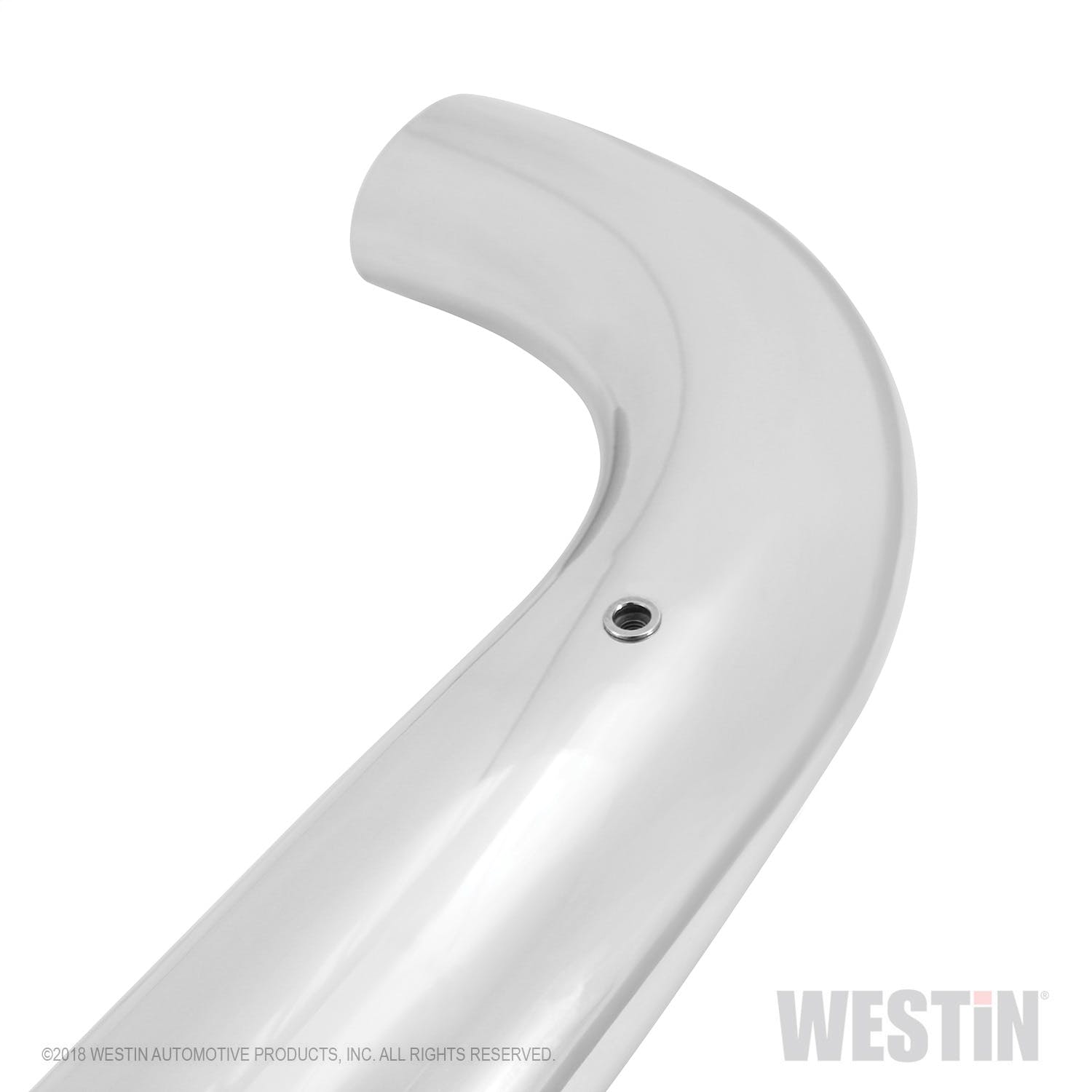 Westin Automotive 21-4080 Platinum 4 Oval Nerf Step Bars Stainless Steel