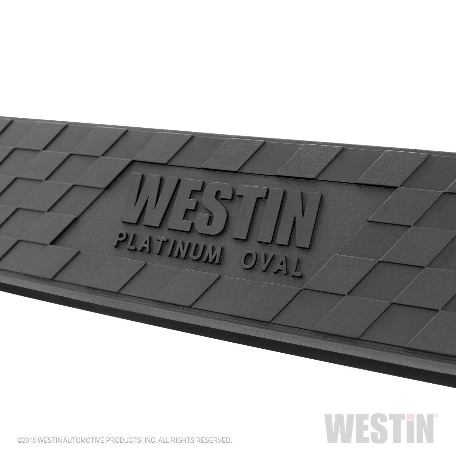 Westin Automotive 21-4085 Platinum 4 Oval Nerf Step Bars Black