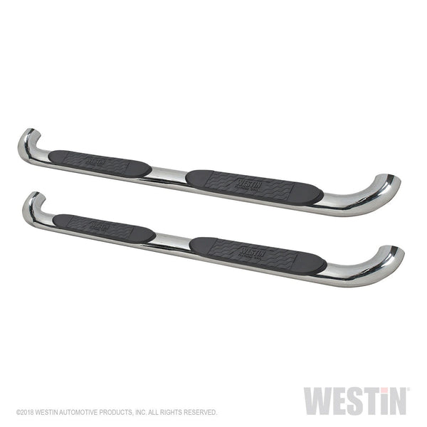 Westin Automotive 21-4090 Platinum 4 Oval Nerf Step Bars Stainless Steel